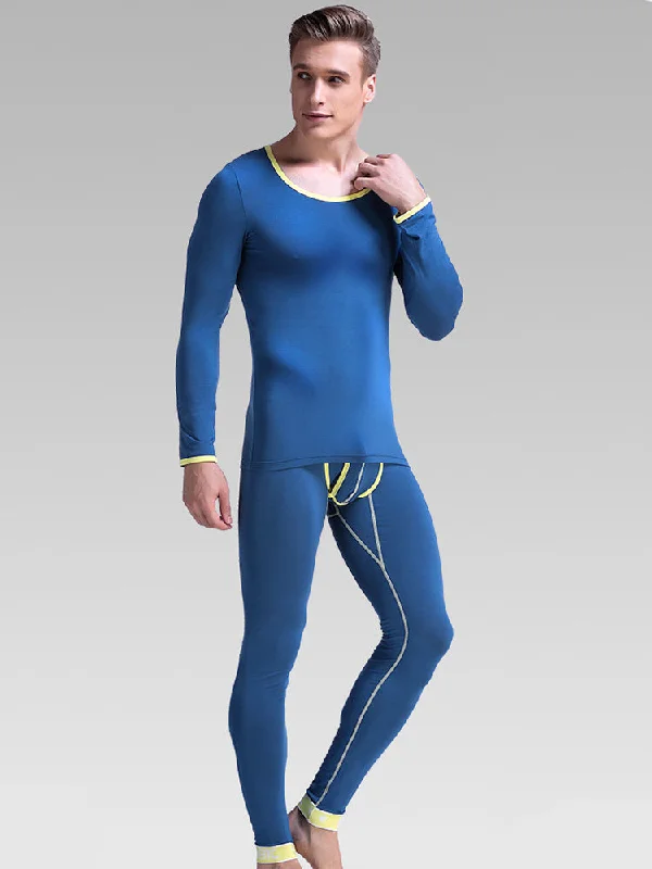 Easy Chic Wear Men's Ultra Soft Thermal Underwear Set