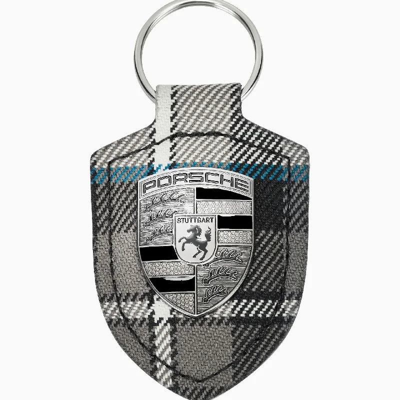 Porsche Turbonite Crest Keychain - 50 Years of 911 Turbo