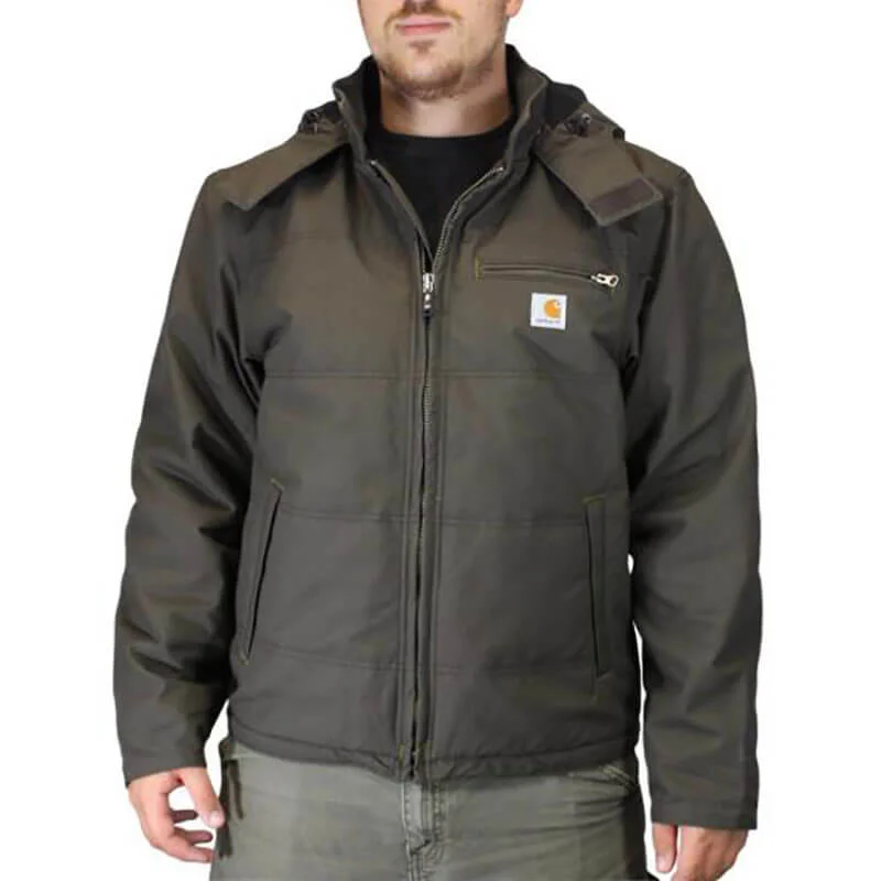 Youthful Style Carhartt Livingston Quick Duck Jacket Fleece Lined 101441
