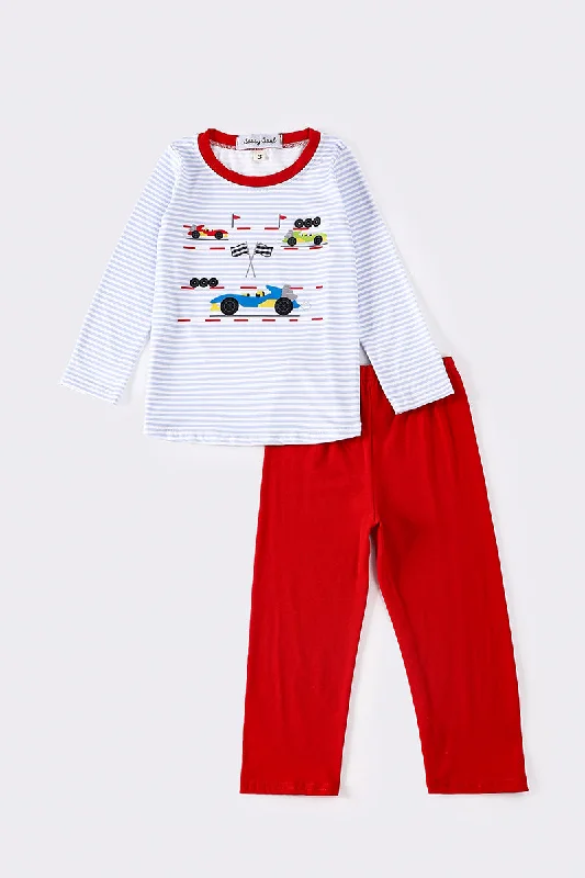 Energy Plan Red car print boy set