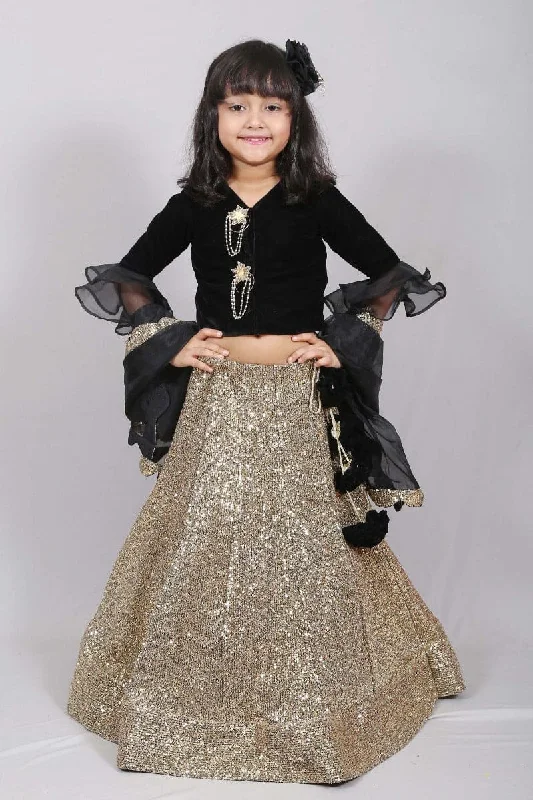 Pre-Order: Black Beauty Lehenga