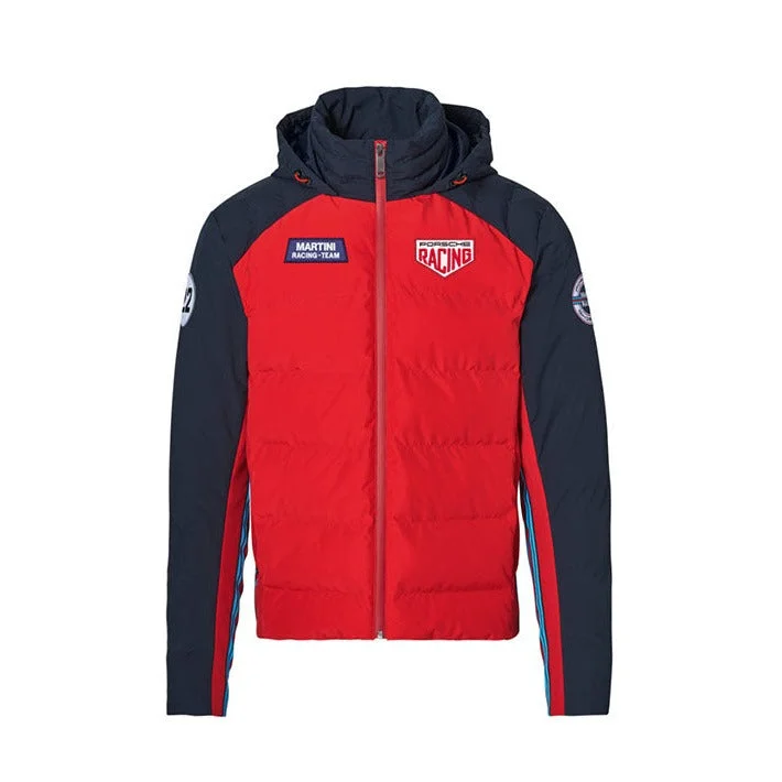 Personalized Design Porsche  Men's Quilted Jacket #22 - Martini Racing