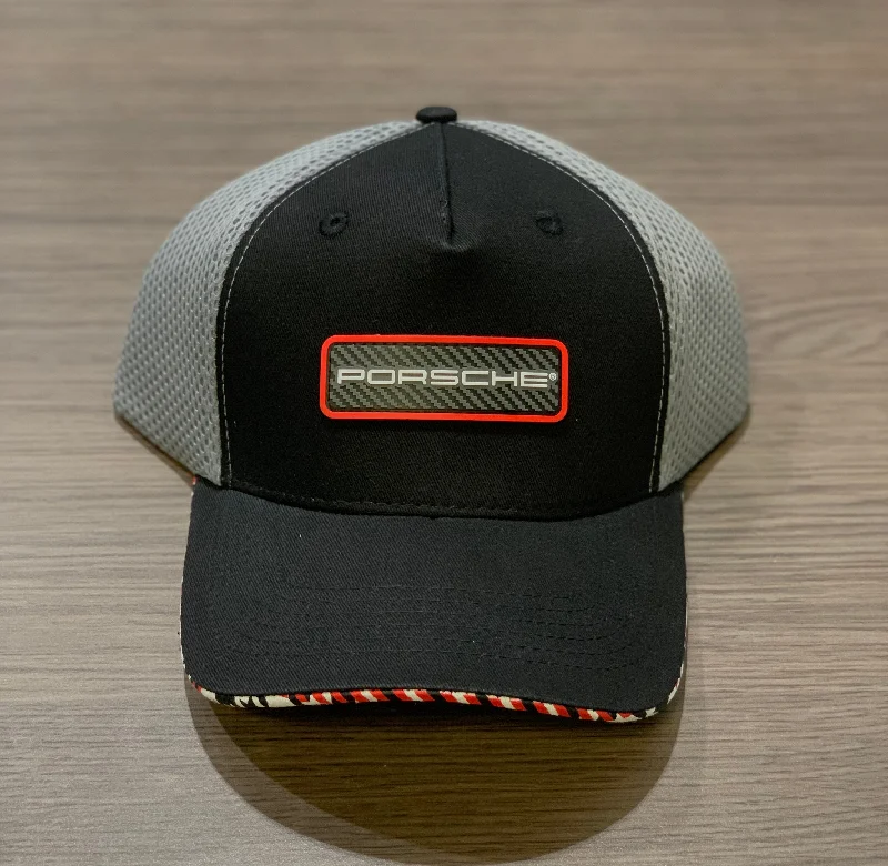 High-end Wear Porsche Rennsport Reunion 7 Baseball Hat - Pepita