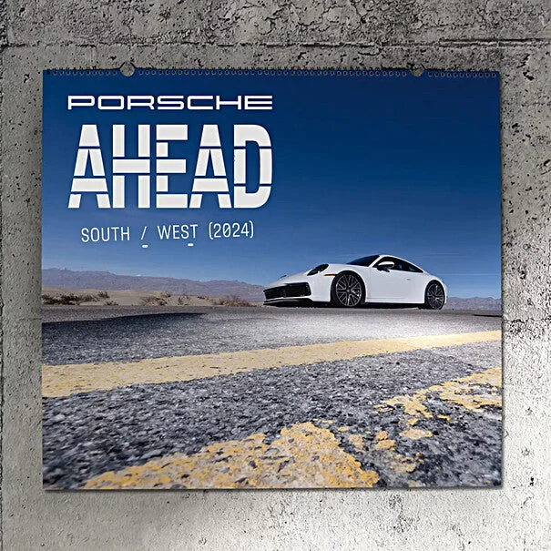 Luxury Temperament Porsche Collectable Calendar 2024 - Porsche Ahead