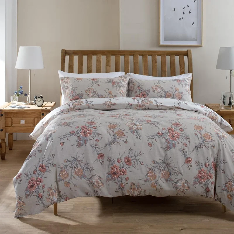 Deyongs Fire Tulip Cotton Duvet Set