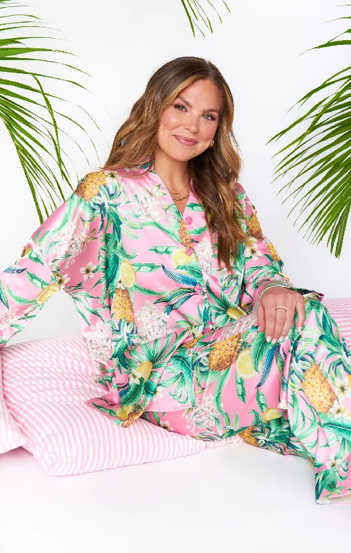 Personalized Outfit Paradise PJ Set ~ Hannahs Pineapple Dream