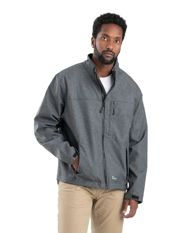 Street Charm Berne Mens Highland Magnet Polyester Softshell Jacket