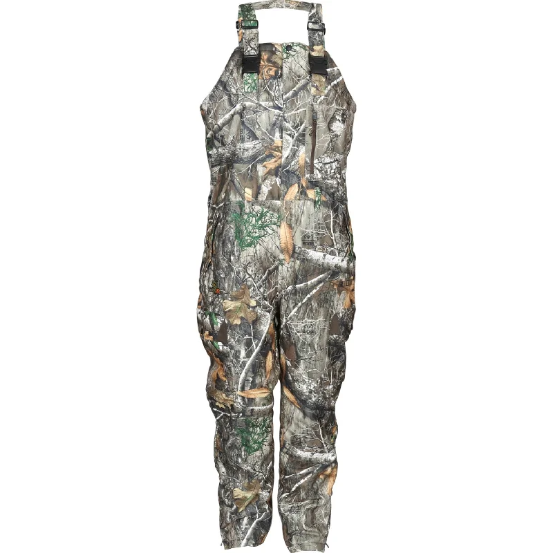 Easygoing Outfits Rocky Mens Stratum Insulated Waterproof Realtree Edge Polyester Bib Overall