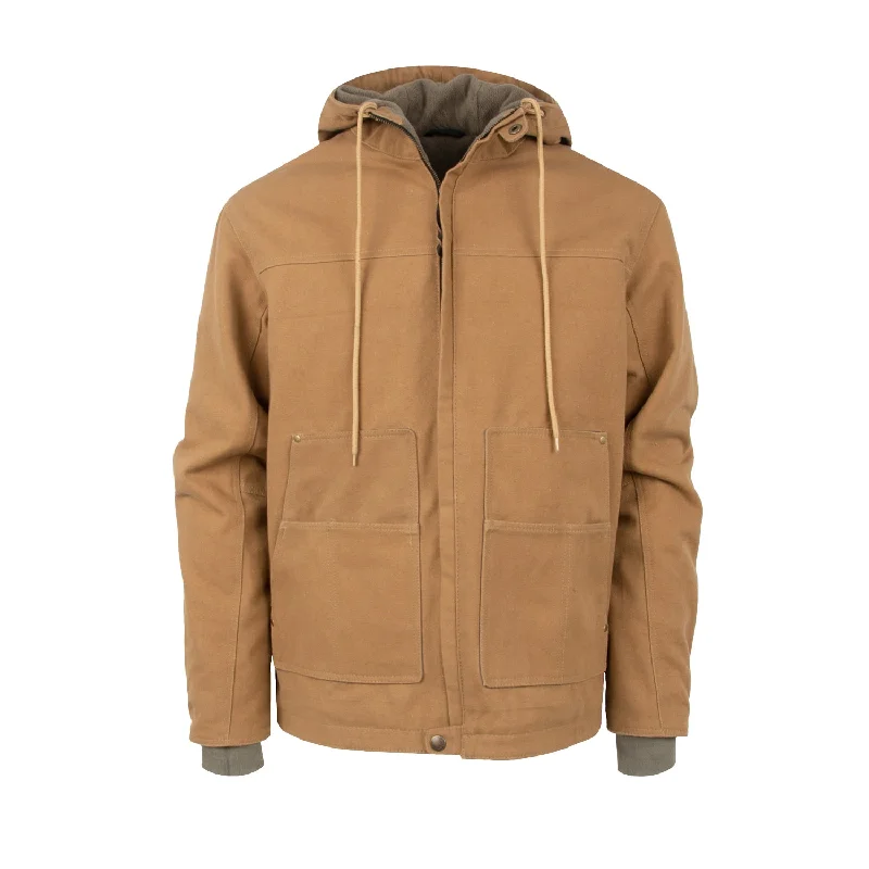 Personalized Wear STS Ranchwear Mens Walt Canvas 100% Polyester Hooded Chore Jacket