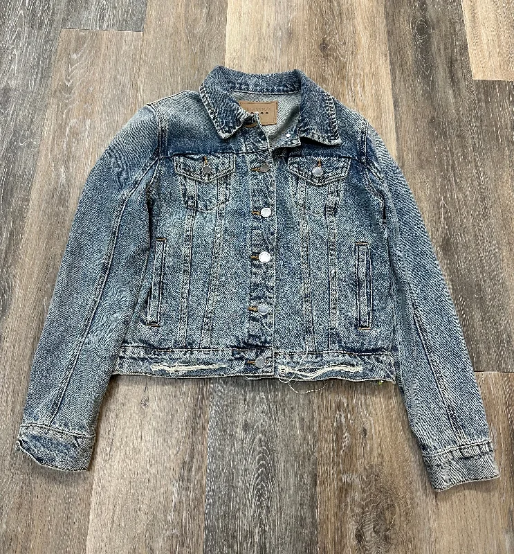Comfy Chic Wear Jacket Denim By Blanknyc In Blue Denim, Size: Xs