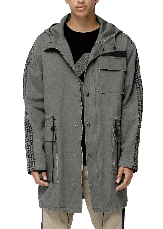 Design Perception Konus Men's Oversize Hooded M65 in Olive