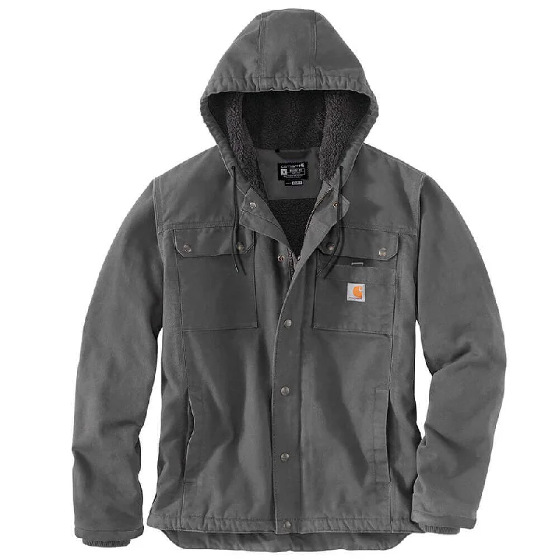 Stylish Comfort 103826 - Carhartt Men's Relaxed Fit Washed Duck Sherpa-Lined Utility Jacket