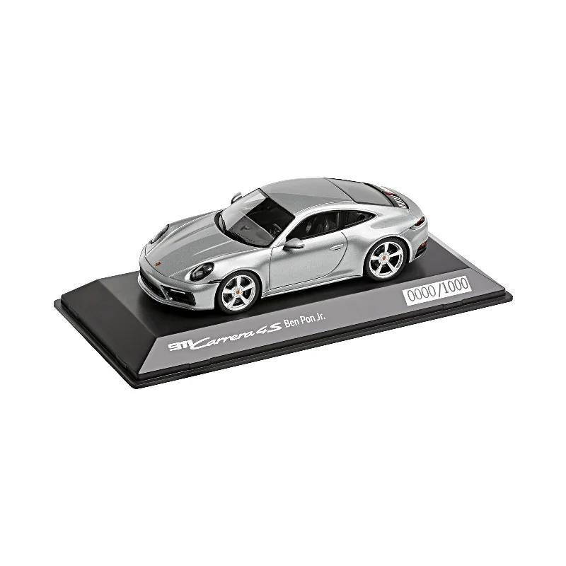 Leisure Travel Porsche 911 Carrera 4S 'Ben Pon Jr.' (992) Model Car - 1:43 Scale