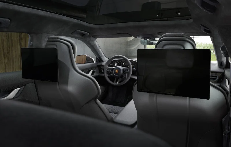 Soft Comfort Wear Porsche Rear Seat Entertainment - Taycan
