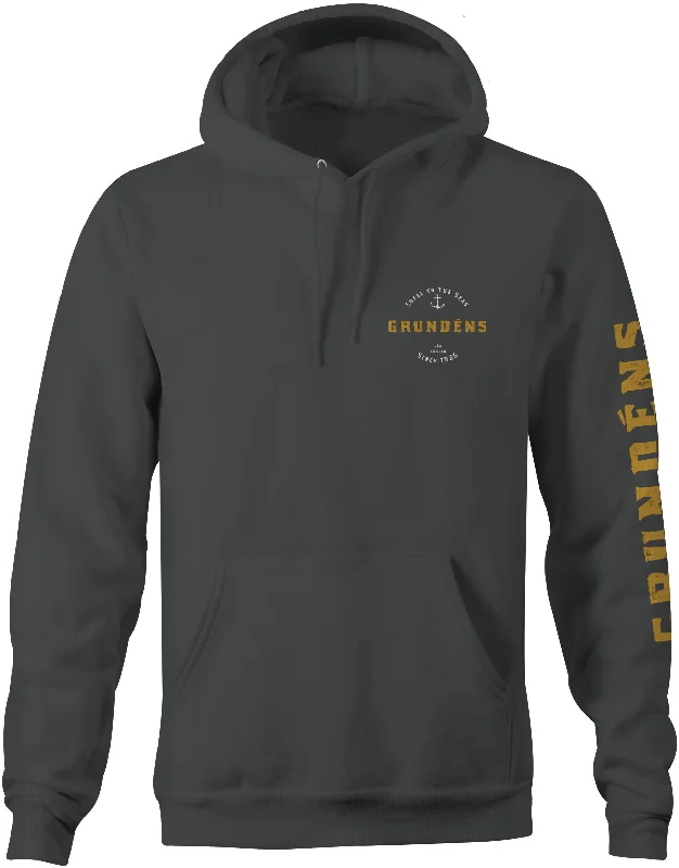 Grundéns Men's Rope Knot Logo Hoodie