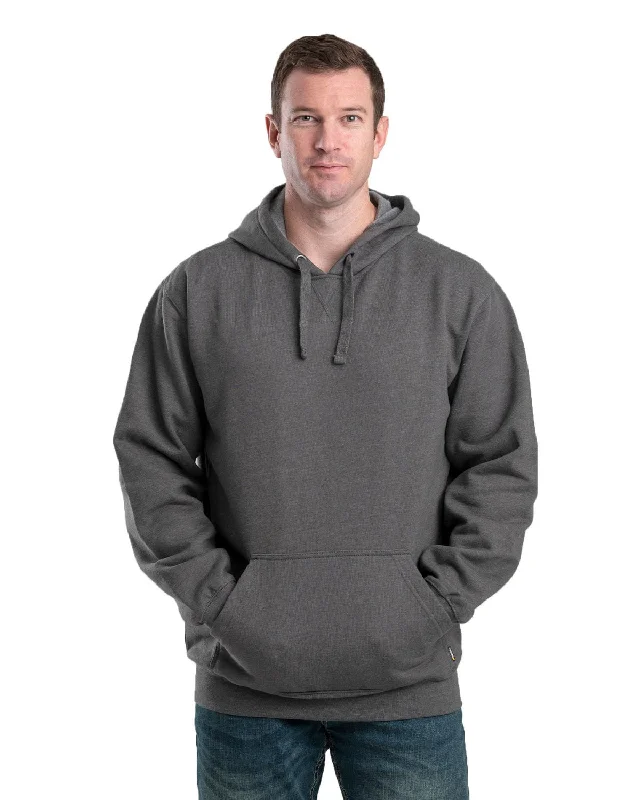 Warm Atmosphere Berne Mens Tundra Pullover Graphite Hoodie