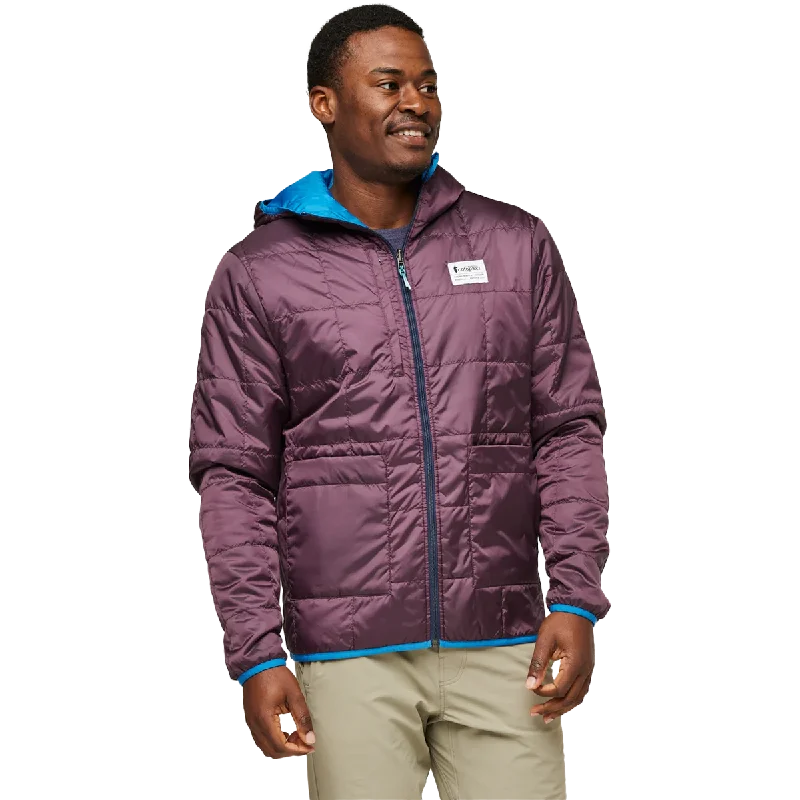 Comfortable And Simple Men's Teca Calido Reversible Hooded Jacket