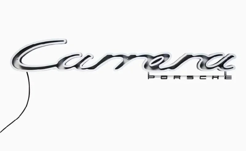 Effortless Looks Porsche Carrera Illuminated Lettering , Limited
