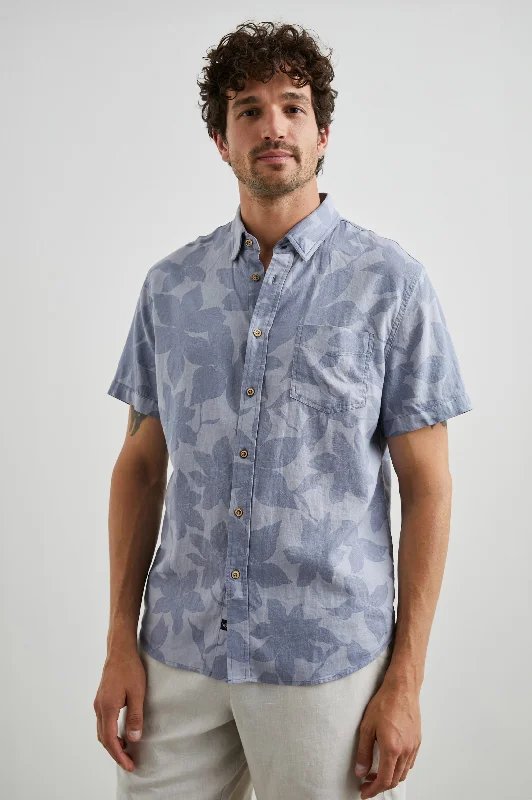 CARSON SHIRT - GARDEN SANDS ORCHID