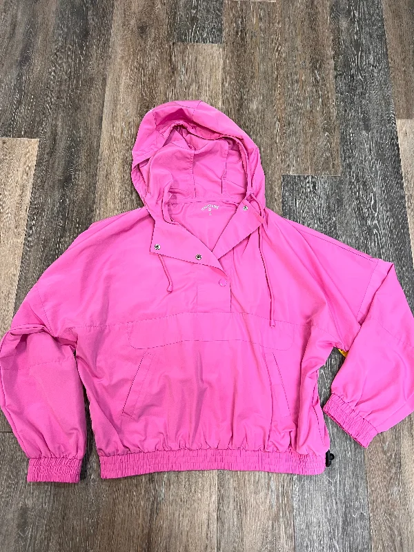 Versatile Outfits Jacket Windbreaker By Year Of Ours In Pink, Size: S