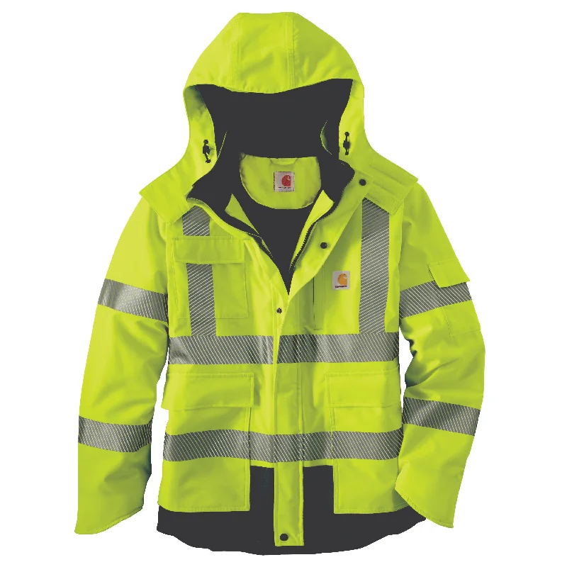 New Products 100787 - Carhartt Men's High-Visibility Sherwood Jacket