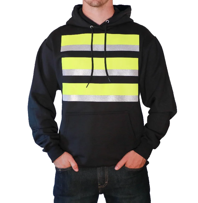 Whistle Workwear Safety Hoodie_Black