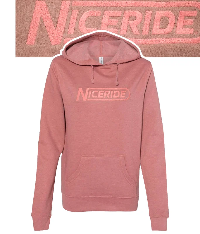 "The Tube Tone" Dusty Rose Women's Hoodie