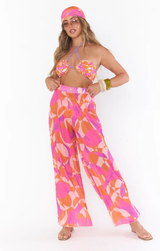 Sports Design Jet Setter Pants ~ Sunset Daiquiri