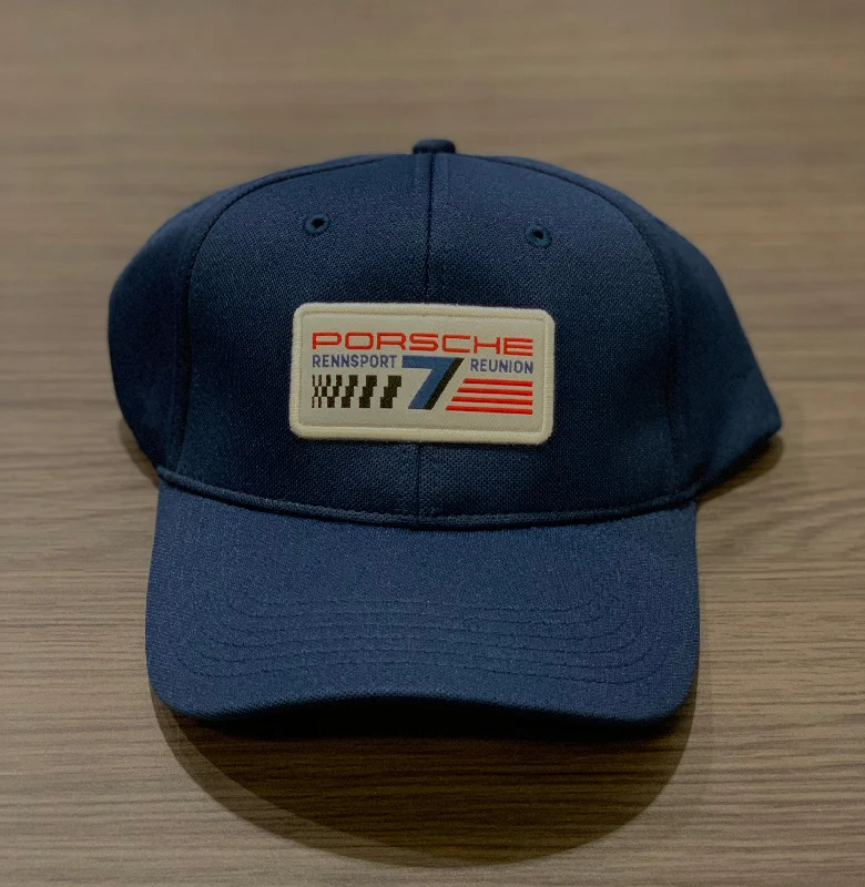 Luxury Fashion Porsche Rennsport Reunion 7 Baseball Hat - Blue
