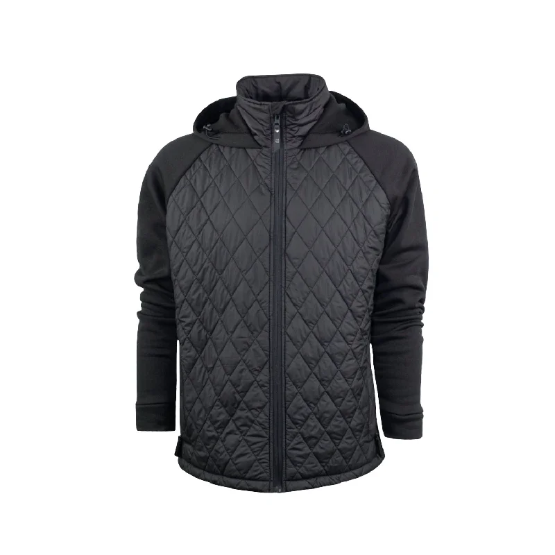 Creative Prints STS Ranchwear Mens Hunter Black 100% Polyester Softshell Jacket