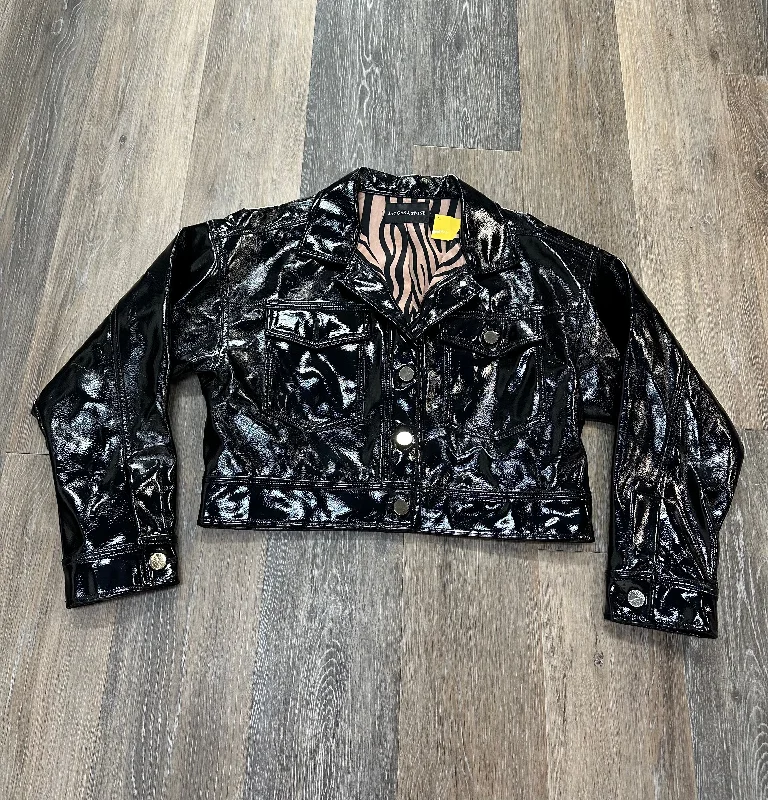 Versatile Items Jacket Moto By Jagger and Stone In Black, Size: 6