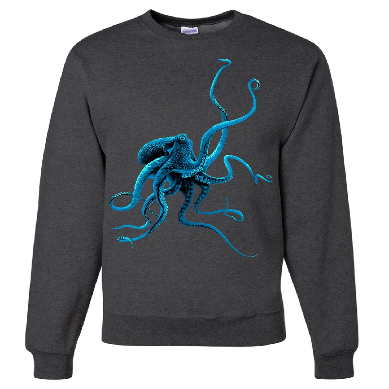Elegant Series Octopus Crewneck Sweatshirt