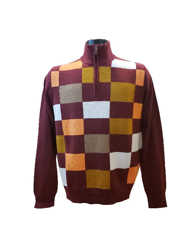 Street Cool Robert Lewis Half zip Sweater