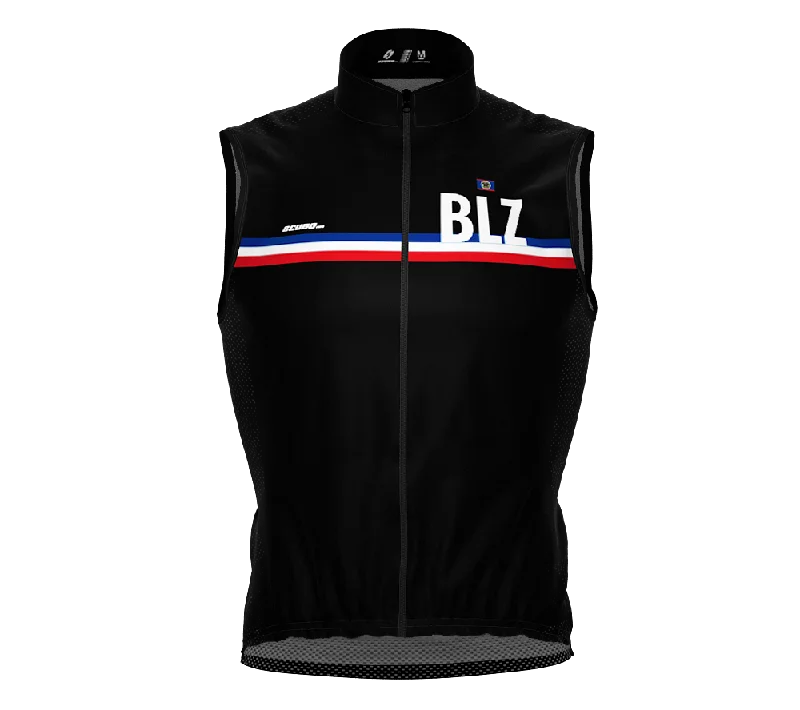 Elegant Wear Wind Breaker Cycling Running Sports Vest Belize Country Code for Men And Women