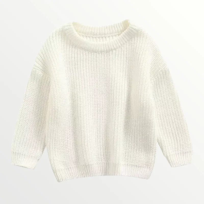 Design And Tailoring Willow Knit Sweater - White