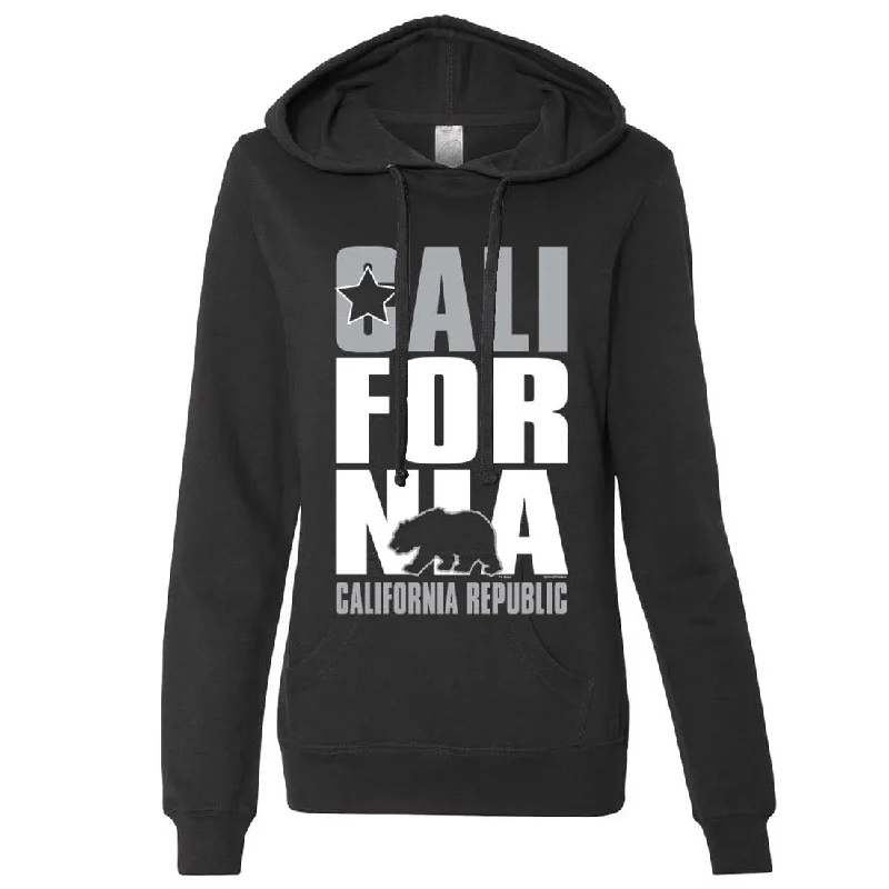 Personalized Clothing California Republic Oakland Raiders Ladies Lt./Wt. Hoodie