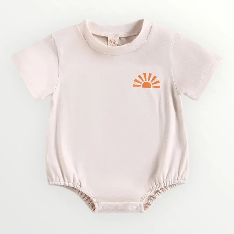 Cozy Knits Here comes the sun shirt romper