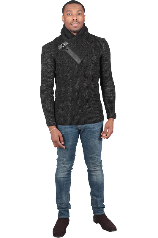 Practical Style Black Stallion Fitted Sweater