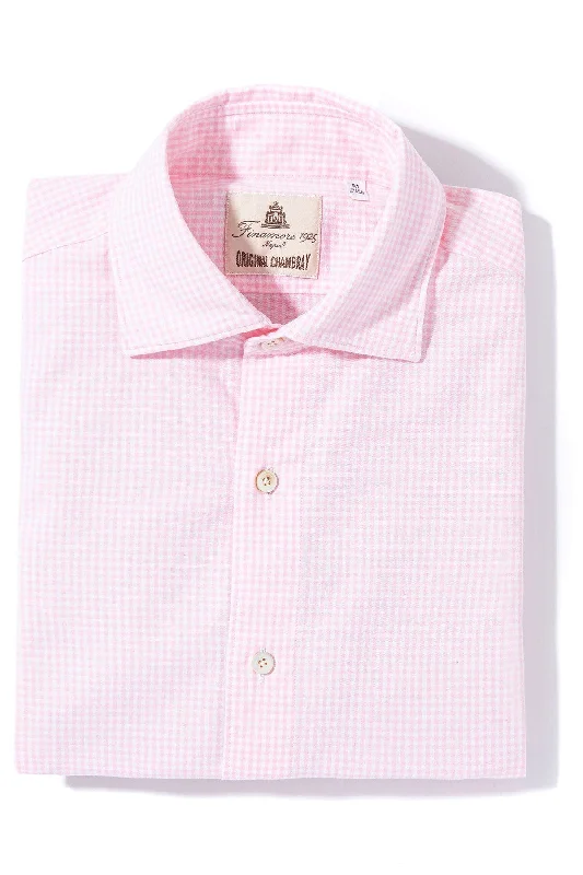 Sweet Style Hexie Cotton Check in Pink