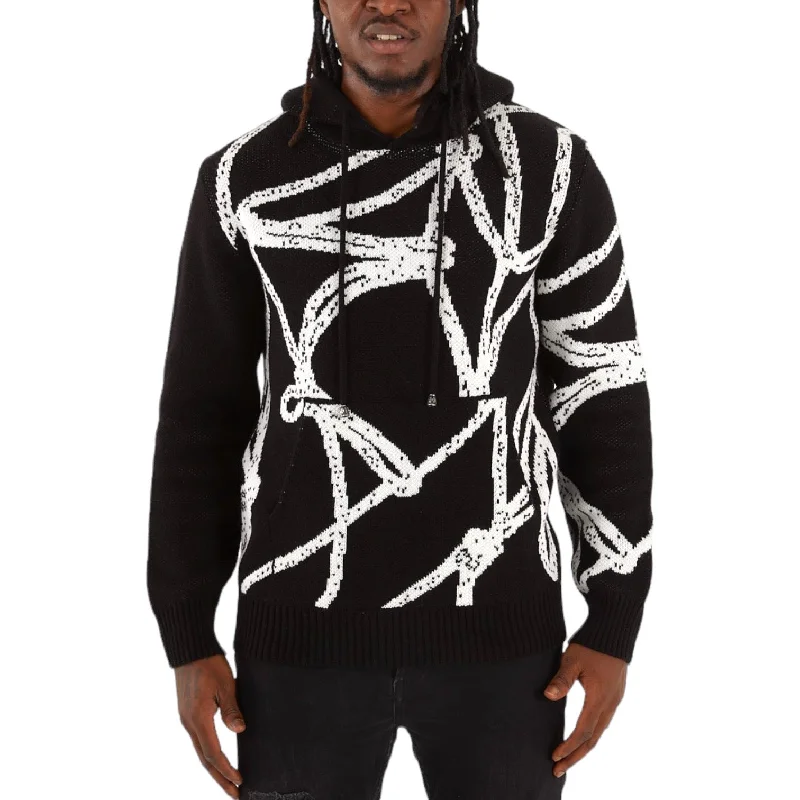 Cozy Look OIM G3 Hoody Sweater (Black/White) 2