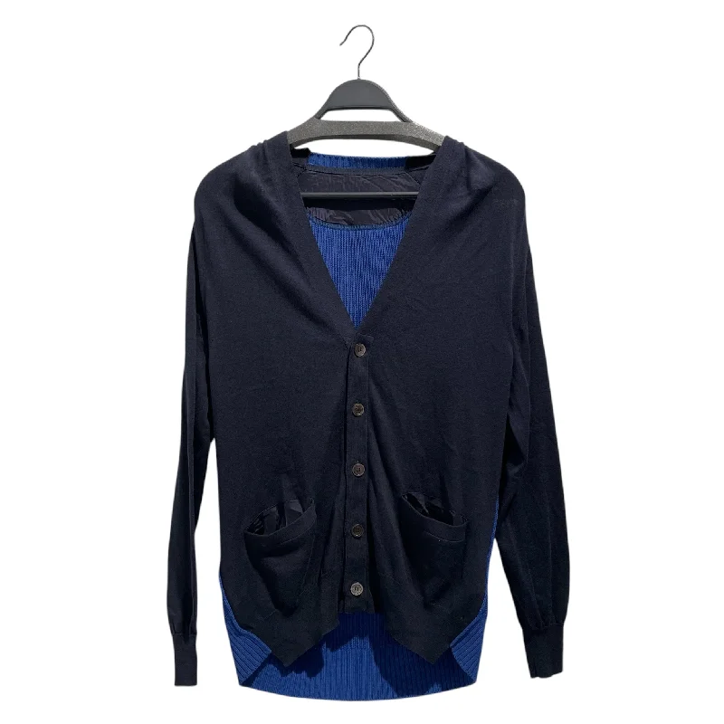 Perfect Tailoring Sacai/Cardigan/2/Cotton/NVY/