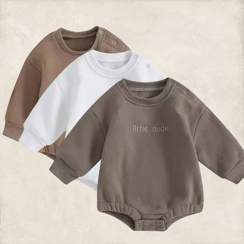 Chic Comfort Little Dude Bubble Romper