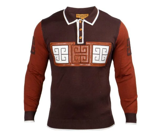 Dessert Matching Prestige polo Two Tone Luxury Sweater