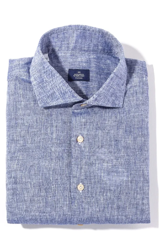 Retro Fashion Winthrop Linen Dress Shirt