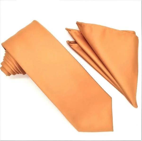 Fashion Concept Melon Tie and Hanky Set
