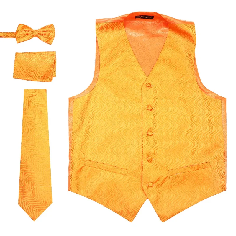 Romantic Data Ferrecci Mens PV150 - Orange Vest Set