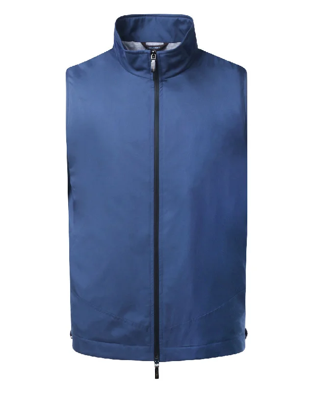 Navy Microfiber Vest