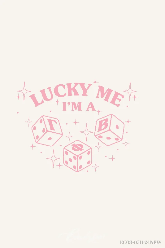Gamma Phi Beta Lucky Me Dice Bid Day Tshirt