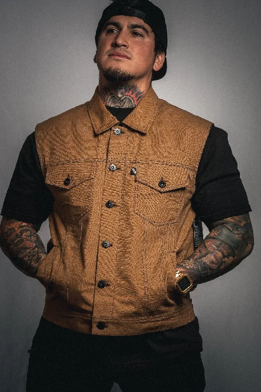 Escobar Canvas Vest | Collared *FINAL SALE*