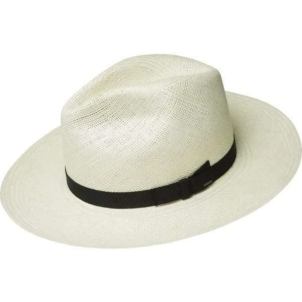 Fashionable And Versatile PANAMA STRAW HAT BY Bailey of Hollywood Color White with Black Band